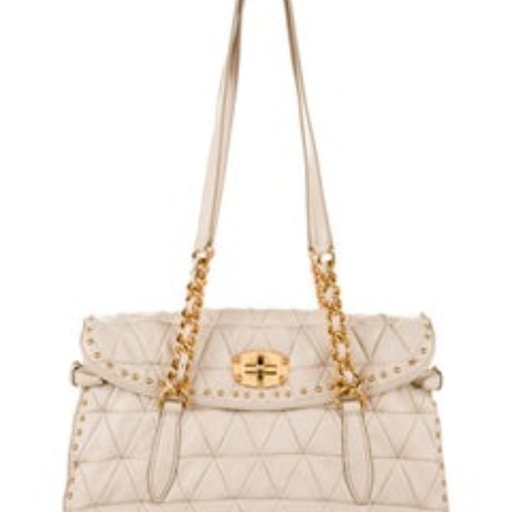 MIU MIU NAPPA QUILTED SHOULDER BAG